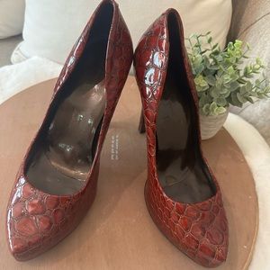 Burgundy Jessica Simpson pumps